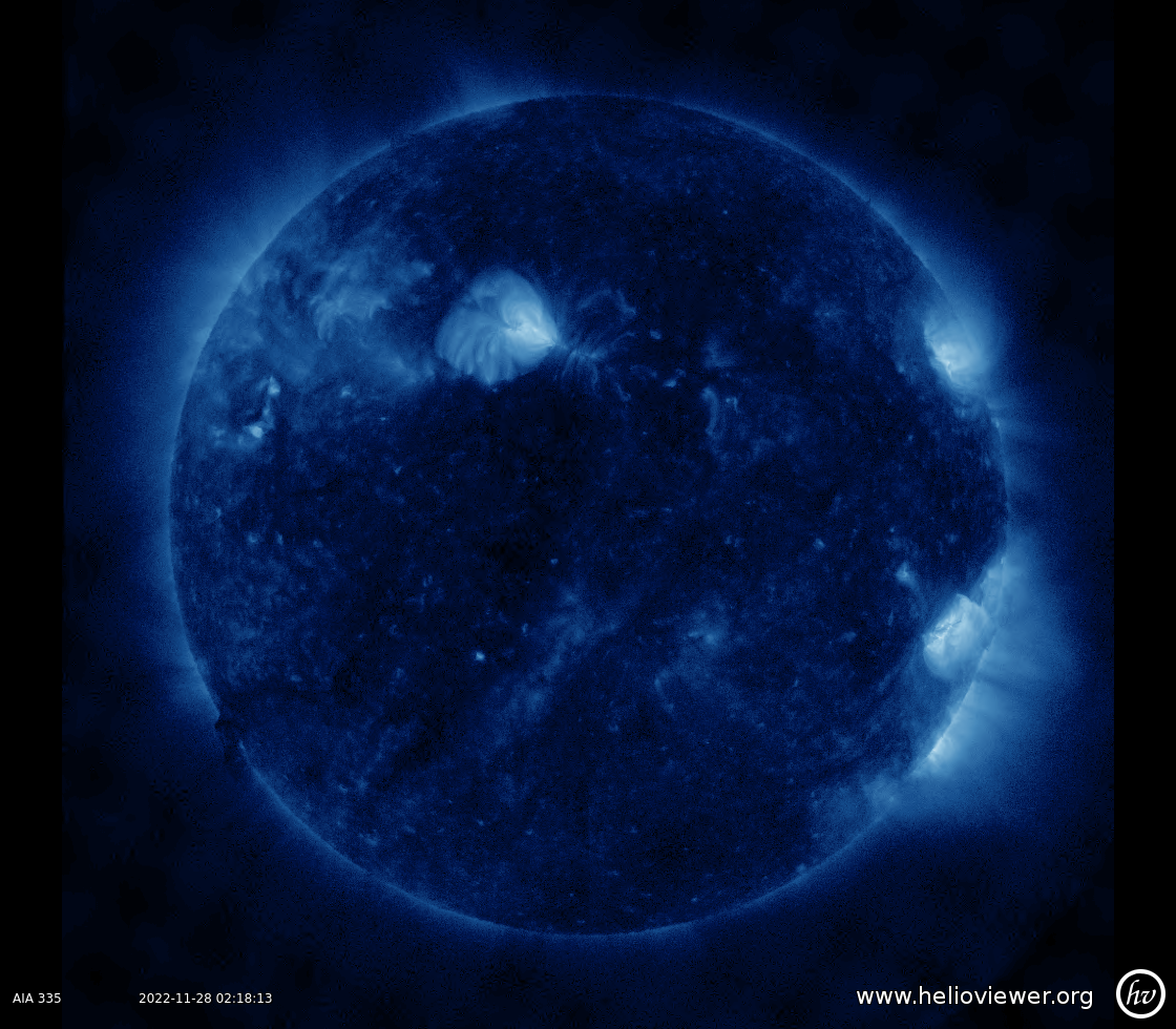 Solar Dynamics Observatory 2022-11-28T02:18:30Z
