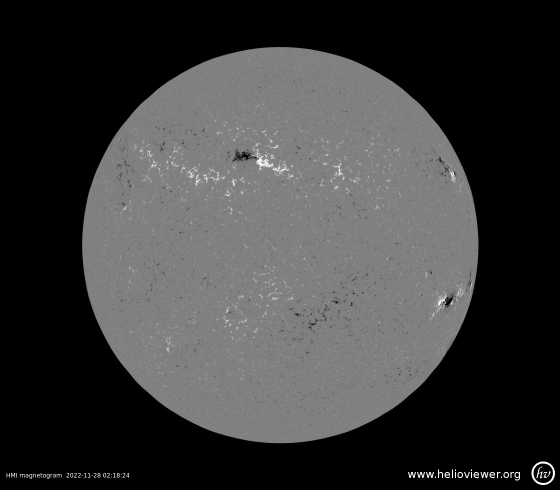 Solar Dynamics Observatory 2022-11-28T02:18:30Z