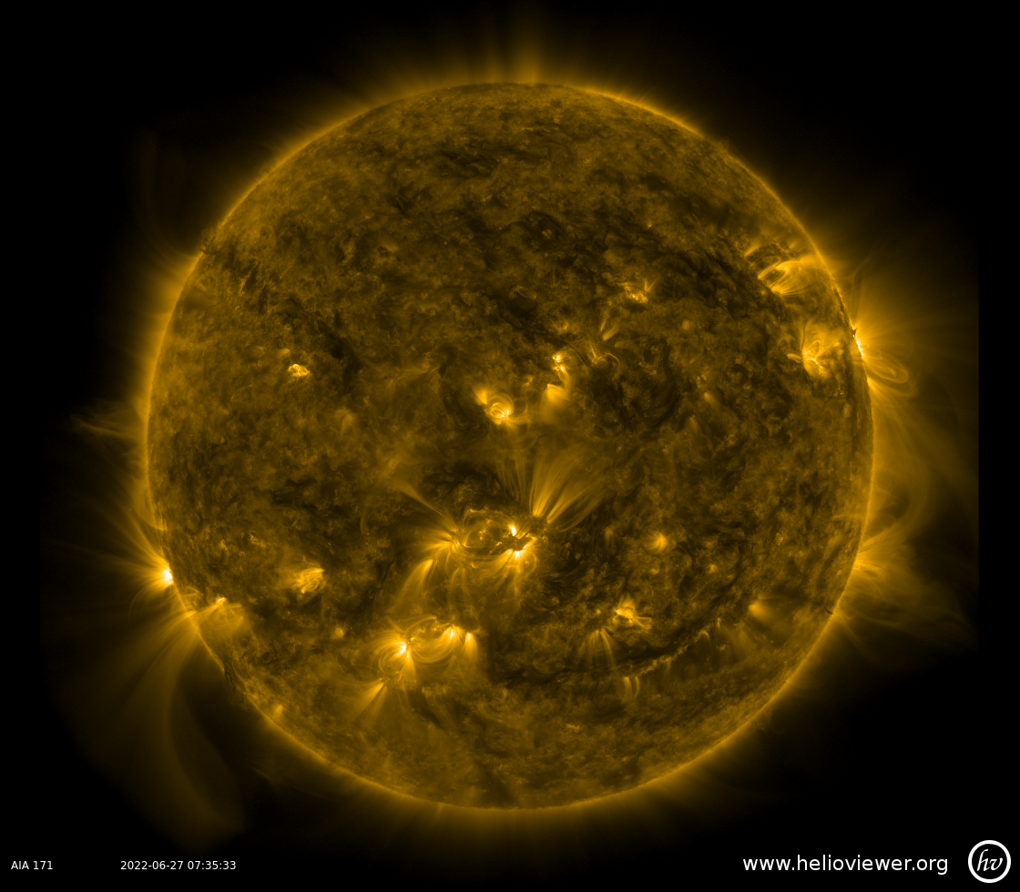 Solar Dynamics Observatory 2022-06-27T07:35:49Z