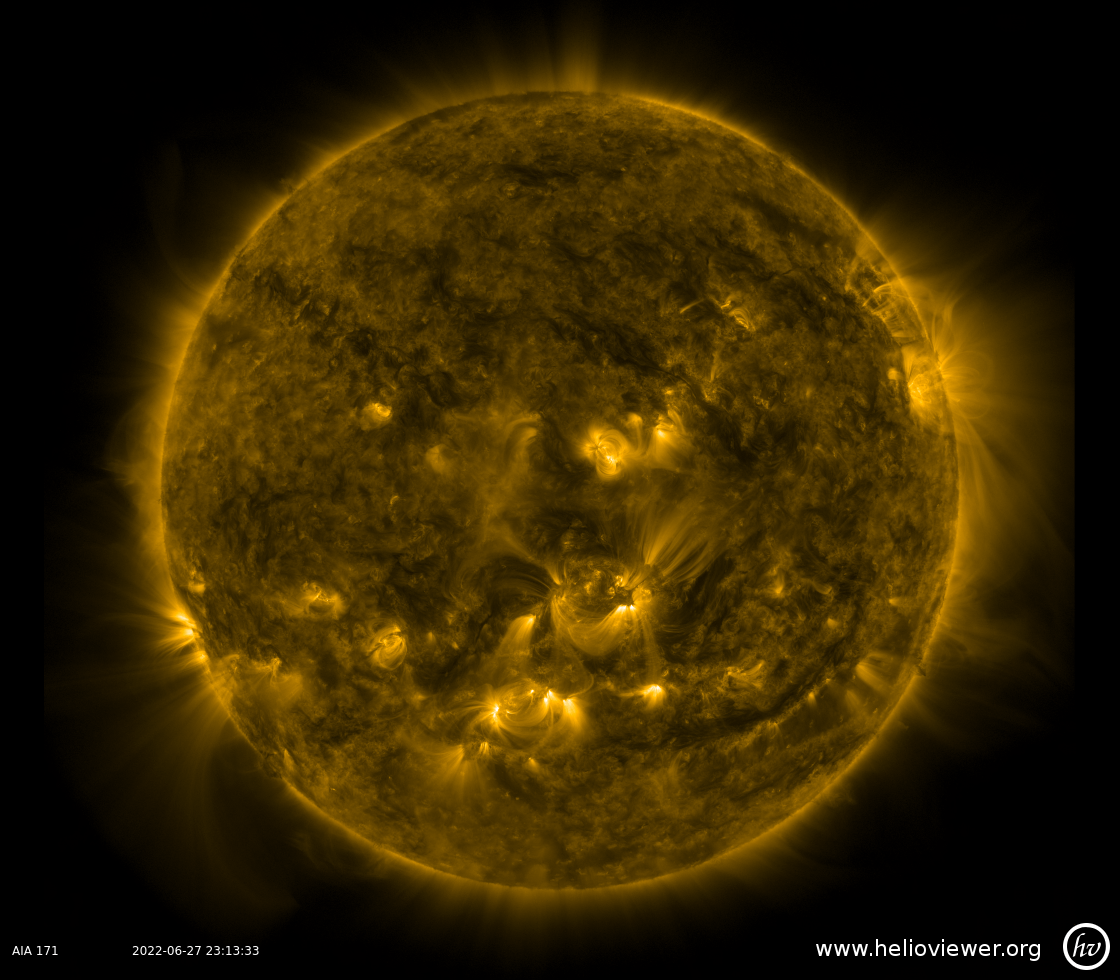 Solar Dynamics Observatory 2022-06-27T23:13:40Z