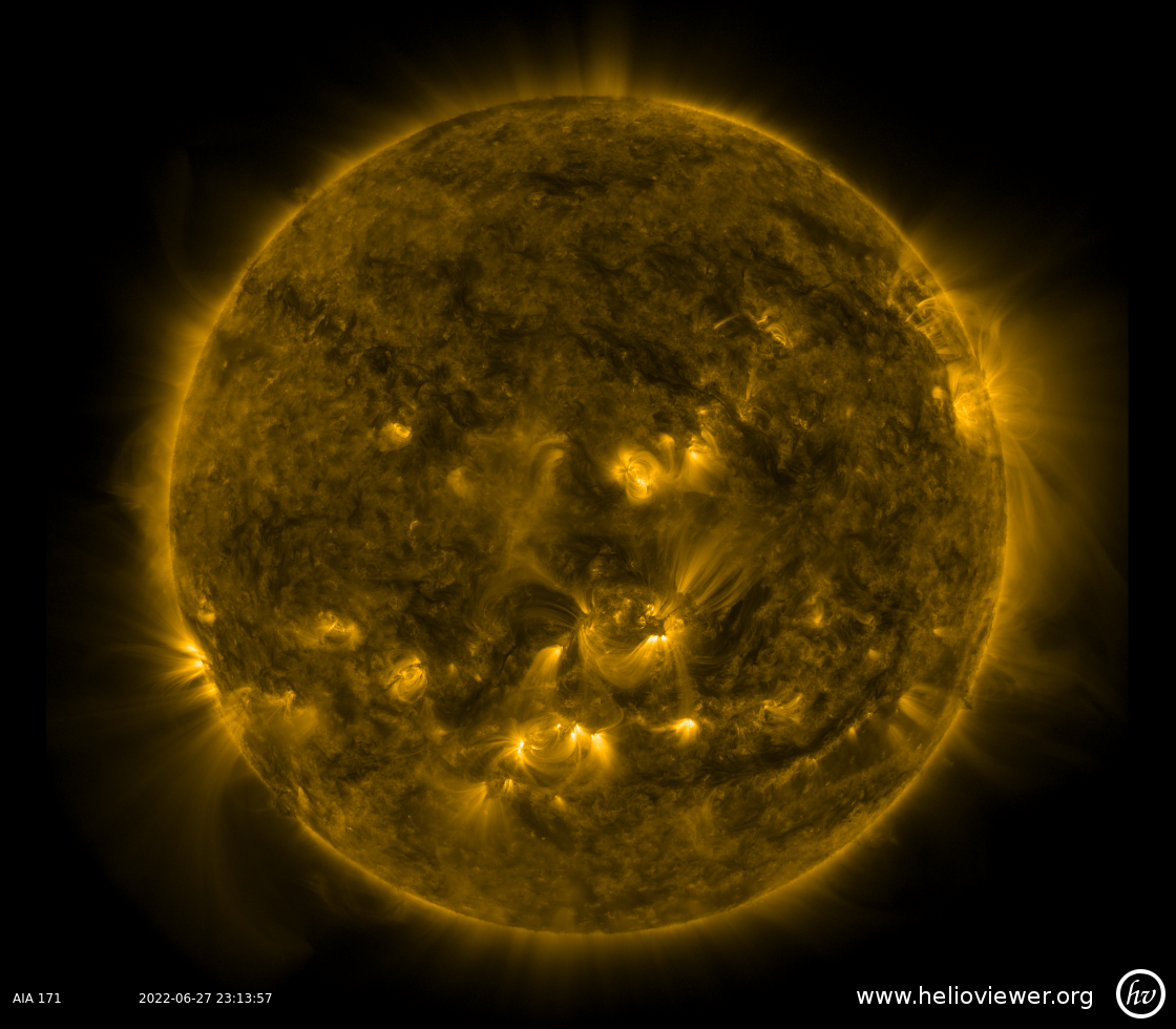 Solar Dynamics Observatory 2022-06-27T23:13:48Z