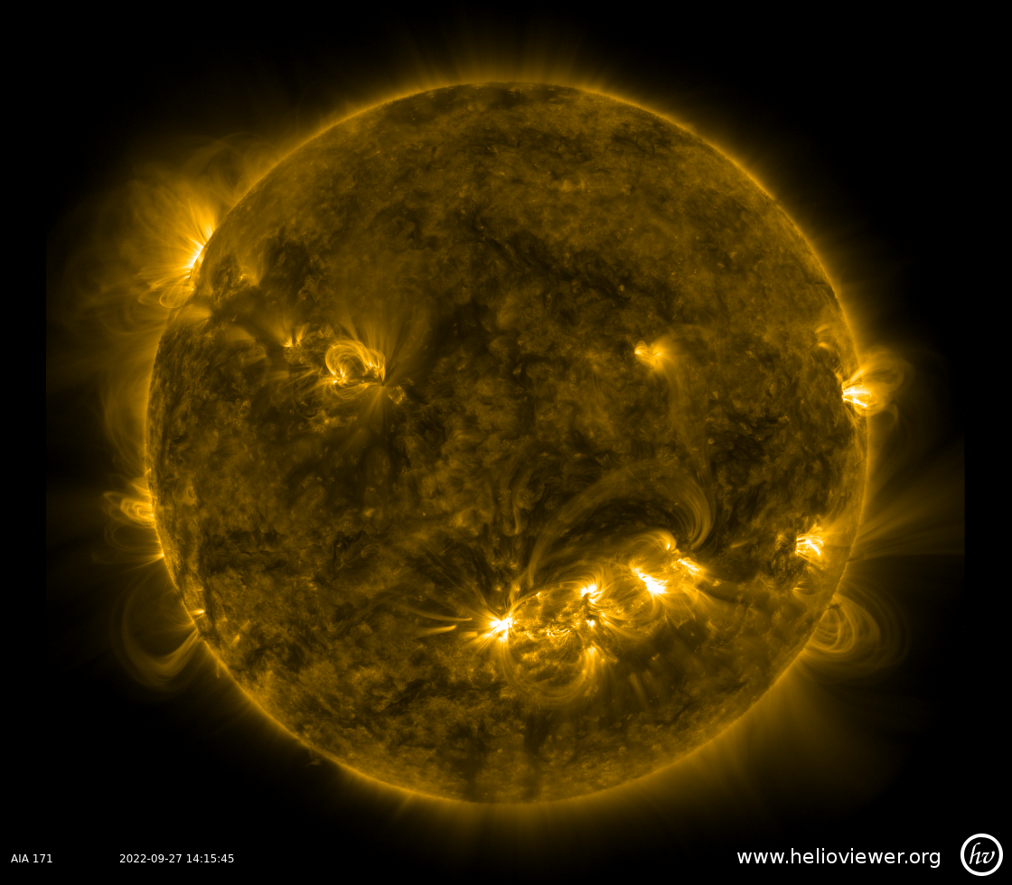 Solar Dynamics Observatory 2022-09-27T14:15:44Z