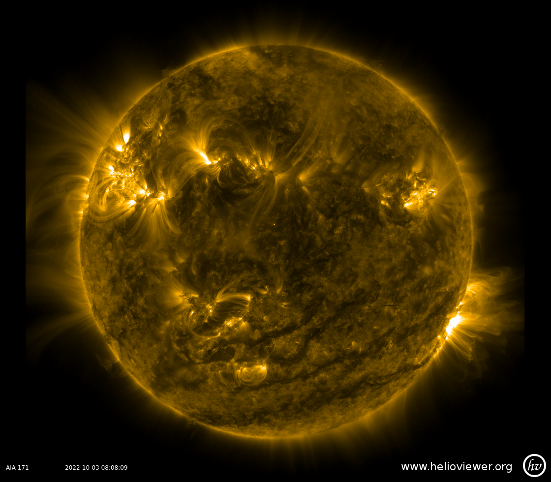 Solar Dynamics Observatory 2022-10-03T08:08:04Z
